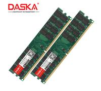 DASKA DDR2 4GB Ram 800MHz PC2-6400 mémoire bureau Dimm juste pour AMD 8GB (4GB x 2Pcs) 240Pin NON-ECC haute compatibilité