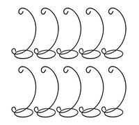 DaskFire Lot de 10 supports de décoration de Noël en fer à suspendre pour décoration d'Halloween, globe en verre, terrarium, boule de sorcière et mariage à la maison