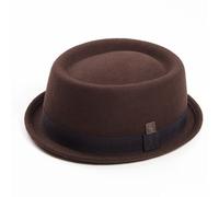 DASMARCA-Collection Hiver-Chapeau en Feutre de Laine Marron -Jack-M