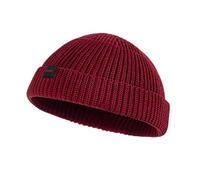 DASMINI Bonnet de pêcheur pour Homme et Femme, Bonnet en Tricot avec tête de Mort, Casquette de Montre, Chapeau Court Chaud pour Printemps, Automne, Hiver, Cave (m), 7-7 1/4