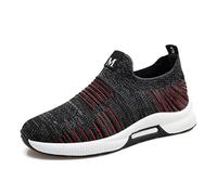 Dasongff Baskets Rehaussantes Homme avec Talon Invisible 4cm/6cm/8cm/10cm Taller, Sneakers Maille Mode Bout Rond Chaussures de Sports Ascenseur à Lacets Compensée Marche Gym Course Basquet Randonnée