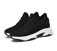 Dasongff Baskets Rehaussantes Homme avec Talon invisible 6cm/8cm/10cm Taller, Sneakers Maille Mode Bout Rond Chaussures de Sports Ascenseur à Lacets Compensée Marche Gym Course Basquet Randonnée