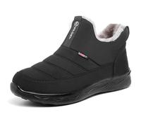 Dasongff Bottes Barefoot Homme Femme Hiver Doublure en Fourrure Chaude Bottines de Neige Minimaliste Confort Boots Pas Cher