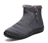 Dasongff Bottes de Neige Femme Bottes D'Hiver Bottines Chaudes Doublées de Fourrure Hautes Antidérapantes Résistantes au Froid Imperméables Confortables Respirantes Chaussures D'Extérieur Pas Cher