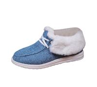 Dasongff Bottes de Neige Femme Bottines D'Hiver Bottines Légères Et Chaudes avec Fermeture éclair Latérale Bottes de Marche Antidérapantes Pour L'extérieur Pas Cher