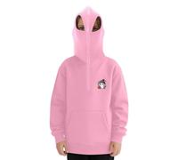 Dasongff Cagoule Zip Pull Garçon Balaclava Sweats à Capuche Polaire Uni Y2K Hoodie Grande Taille Sweatshirts Coupe Vent Veste mi Saison Masque Vélo Moto Manteau Blouson Hiver Chaud