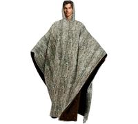 Dasongff Cape-Couverture Oversize, Capuche Lestée, Coupe Ample Unisexe, Sweat à Capuche Arcane pour Hommes et Femmes, Poncho-Couverture Confortable à Porter