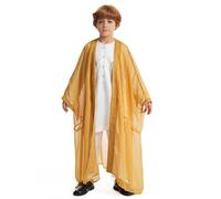 Dasongff Cardigan Long Enfants Garçons Robes Musulmanes Arabe Moyen-Orient Robes Manches Longues Enfant Abaya Kaftan Caftan Robes Costumes Ethniques Musulman Abaya Vêtements de Prière