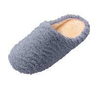 Dasongff Chaussons Hiver Femme Mignon NoëL- Pantoufles AntidéRapant à Carreaux éPissage pour ExtéRieur Et IntéRieur Cadeaux Christmas Bout Fermé Chausson Confortable Doux Hiver Mignon Noel Pantoufles