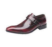 Dasongff Chaussures Homme Cuir Brogue Oxfords Chaussure Homme Ville Chaussures à Lacets pour Hommes Chaussure Mariage