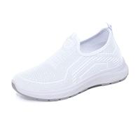 Dasongff Chaussures Orthopediques Femmes Léger Mailles Baskets Mode Respirantes de Plein de Course pour Marche Dame Printemps Eté Mode Comfort Sneakers Fitness Gym Baskets Compensée Pas Cher