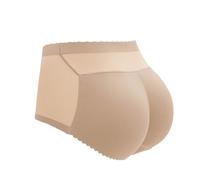 Dasongff Culotte Gainante Rembourrée Femme Taille Basse Butt Lift Culottes Minceur Ventre Plat Invisible String éponge Jupe Culotte Amincissante Culottes Remonte Fesse Plate Slips Boxer Confortable