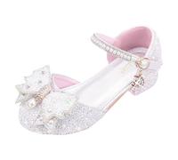 Dasongff Filles Ballerines Chaussures Enfant en Bas âge Petite Grande Fille Mary Jane Étudiants en Cuir Enfants Chaussures Princesse Communion Mariage