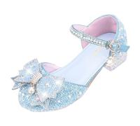 Dasongff Filles Ballerines Chaussures Enfant en Bas âge Petite Grande Fille Mary Jane Étudiants en Cuir Enfants Chaussures Princesse Communion Mariage
