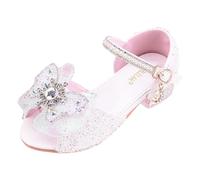 Dasongff Filles Ballerines Chaussures Enfant en Bas âge Petite Grande Fille Mary Jane Étudiants en Cuir Enfants Chaussures Princesse Communion Mariage