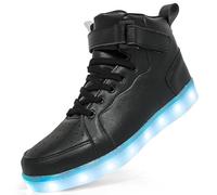 Dasongff LED Chaussures Unisexe Homme Femme Lumineux Sports Baskets 7 Couleur USB Charge LED Chaussures Lumiere Clignotants