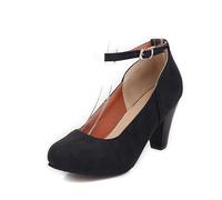 Dasongff Mary Jane Escarpins Femme Petit Talon Vintage Salomé Chaussures Femme Classic et Retro Oxford Wingtip 1920s Escarpins Vintage Années 1950 avec Bride de Cheville