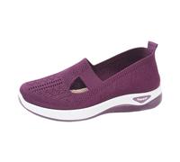 Dasongff Mocassins Femme Athlétique Ballerines Orthopédique Antidérapante Décontracté Chaussures Marche Bout Rond Baskets Enfiler Tennis Sans Lacet Sneakers de Mode et Sport Chic Fitness Slip on
