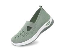 Dasongff Mocassins Femme Athlétique Ballerines Orthopédique Antidérapante Décontracté Chaussures Marche Bout Rond Baskets Enfiler Tennis Sans Lacet Sneakers de Mode et Sport Chic Fitness Slip on