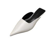 Dasongff Mules à Talons Hauts et Bout Pointu Pour Femmes à Enfiler Fermées à L'Arrière à Talons Bobines Hauts à Bout Pointu à Enfiler Slingback Kitten High Heels Slip-On Mules Slippers