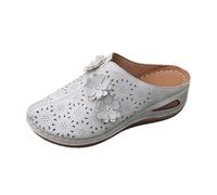 Dasongff Mules et Sabots Femme Clogs Chaussons Fermé Confortables Talonnière Profonde Boucle Réglable Pantoufles Sandales à Semelle en Liège Confortable pour Intérieur et Extérieur