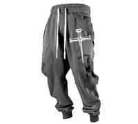 Dasongff Pantalon Viking Magnus avec Lacets pour Les Jambes - Pantalons médiéval Costume Carnaval Tenue de Festival - pour Jeux de rôle, Cosplay, Loisirs Pas Cher