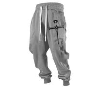 Dasongff Pantalon Viking Magnus avec Lacets pour Les Jambes - Pantalons médiéval Costume Carnaval Tenue de Festival - pour Jeux de rôle, Cosplay, Loisirs Pas Cher