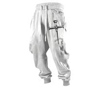 Dasongff Pantalon Viking Magnus avec Lacets pour Les Jambes - Pantalons médiéval Costume Carnaval Tenue de Festival - pour Jeux de rôle, Cosplay, Loisirs Pas Cher
