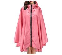 Dasongff Poncho de Survie et de Pluie Imperméable avec Côté Réfléchissant pour Augmenter la Visibilité, pour la Randonnée en Plein Air
