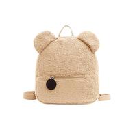 Dasongff Sac Personnalisable Enfant,Sac A Dos Personnalisé Enfant Prenom Brodé, Teddy Peluche Côtelé Sac A Dos Personnalisé Fille Garçon Pour École Crèche