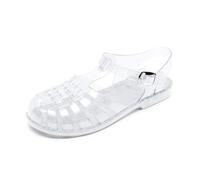 Dasongff Sandales Plastique Femme été Mode Sandals Plat Casual Belles Sandales de Gelée de Nid Mary Janes Doux Party Chaussures Printemps Été Chaussures Confort Pas Cher