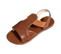 Dasongff Sandales Plates pour Femme Été Confortable Chaussures Chic Sandales Et Mules, Nu Pied Tong Compensee Sandals pour La Plage L'extérieur