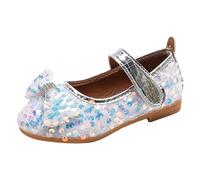 Dasongff Sandales pour tout-petits filles avec nœud mignonnes chaussures plates simples sandales fermées semelle souple chaussures bébé plein air confortables décontractées
