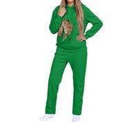 Dasongff Survêtement Femme Hiver Ensembles Sportswear con Polaire Sweat Kangourou Chat à Capuche et Pantalon de Survêtement Suit Automne Hiver Cadeau Chats Femme Sac Chat Transport Pas Cher