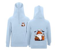 Dasongff Sweat Garçon à Capuche Zippé Veste Chaude Hoodie Balaclava Cagoule Moto Masque Anti-Vent pour Sports de Plein Air Vélo Automne Hiver