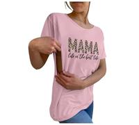 Dasongff T-Shirt Allaitement Femme Manches Courtes Avec Zip - Vêtement Grossesse Fermetures Éclair Dissimulées - Ete Côté