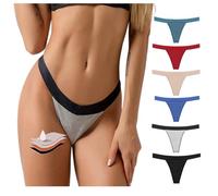 Dasongff Tanga Regles pour Femme Culotte Menstruel sans Couture Femme C String Ficelle Sensuelle Slip Tanga Coquine Hot Culotte de Regle Culotte Remonte Fesses Invisible