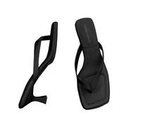 Dasongff Tongs Mode Femme Sandales été Confortable Escarpins Petit Talon Hauts avec Bride à La Cheville pour Femmes avec Plateforme Cachée Chaussures Confort Chic Respirant AntidéRapante Claquettes