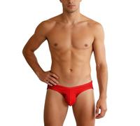 DASONLUE Boxer sexy pour homme - String respirant - Slip de sport - Taille basse - Short rétro - Séchage rapide - String confortable, rouge, XXL