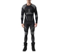 DASONLUE Ensemble de sous-vêtements thermiques pour homme - Séchage - Sous-vêtements fonctionnels - Sous-vêtements de ski - Maillot de corps et sous-vêtement d'hiver pour homme - Pyjama pour la maison