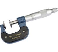 Dasqua 4111-8102 Micromètre à disque avec mesure de contrôle 0 - 25 mm DIN 863
