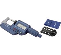 Dasqua 4230-2005 + 8511-0060 Micromètre avec afficheur numérique 0 - 25 mm Lecture: 0.001 mm