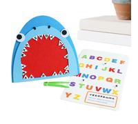d'Association Alphabet Mignon En Feutre Dent De Requin Éducatif Interactif