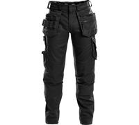 Dassy Arbeitshose mit Stretch, poches holster et poches genouillères FLUX PESCO41 Noir 46/Lang