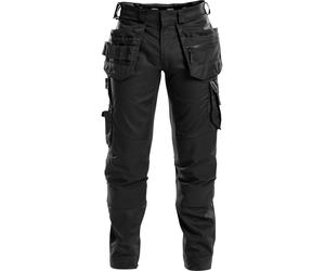 Dassy Arbeitshose mit Stretch, poches holster et poches genouillères FLUX PESCO41 Noir 53/Lang