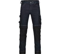 Dassy Arbeitshose Stretch-Arbeitsjeans mit Poches genouillères Kyoto CO93 58/Lang