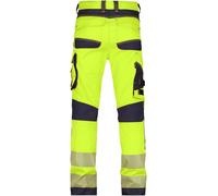 Dassy Arbeitshose Stretch-Warnschutzbundhose mit Poches genouillères Aruba PESCOSPA76 53/Lang
