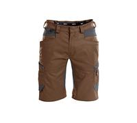 DASSY® Axis Bermuda de travail avec stretch - taille 48 - BRUN ARGILE/GRIS ANTHRACITE