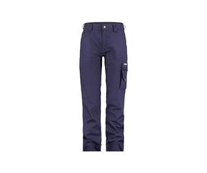 DASSY® Boston DASSY® Boston Pantalon de travail poches genoux bicolore - taille 42 - VERT BOUTEILLE/NOIR