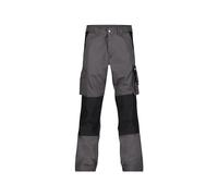 DASSY® Boston Pantalon de travail poches genoux bicolore - taille 48 - GRIS CIMENT/NOIR